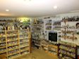 An angled view of the main bottle room 
on the first floor. Front side only. There's a lot more on the rear side of the shelves.