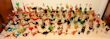 Rare blown glass miniature bottles.
