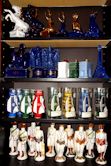 Part of cognac and whisky porcelain jewels: Hine, Janneau, Pascal Dumont, McGibbons, Garnier.